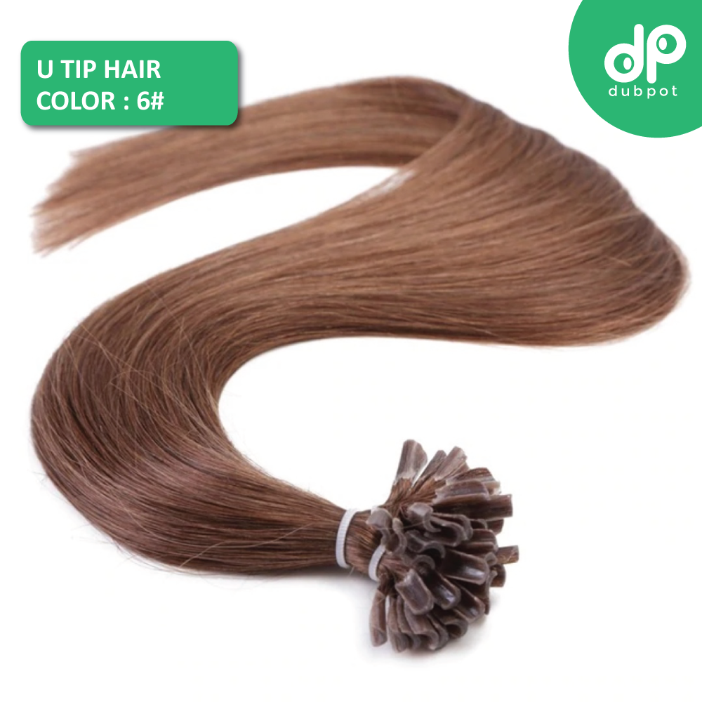 U Tip Straight Keratin Capsules Human Fusion Hair Nail Machine Made Remy Pre Bonded Hair Extension 16" 20" 24" 1g/s 50g
