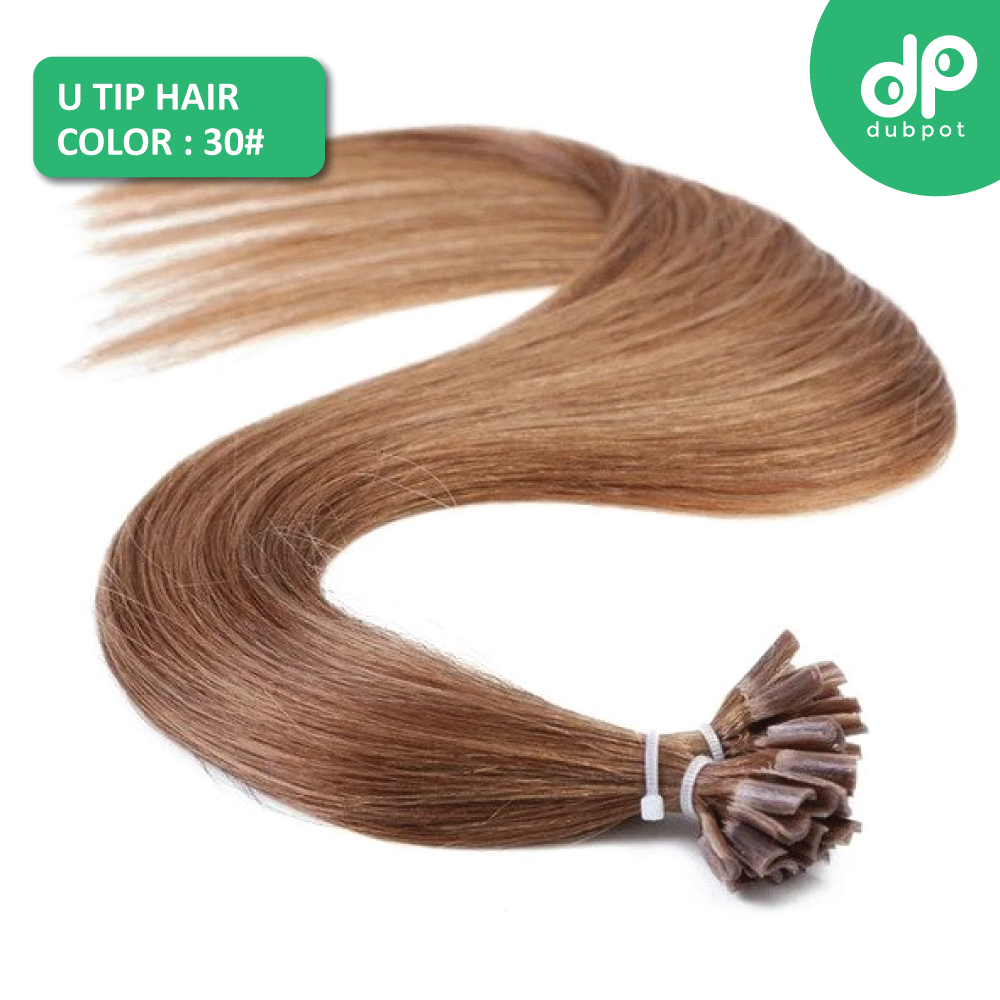 U Tip Straight Keratin Capsules Human Fusion Hair Nail Machine Made Remy Pre Bonded Hair Extension 16" 20" 24" 1g/s 50g