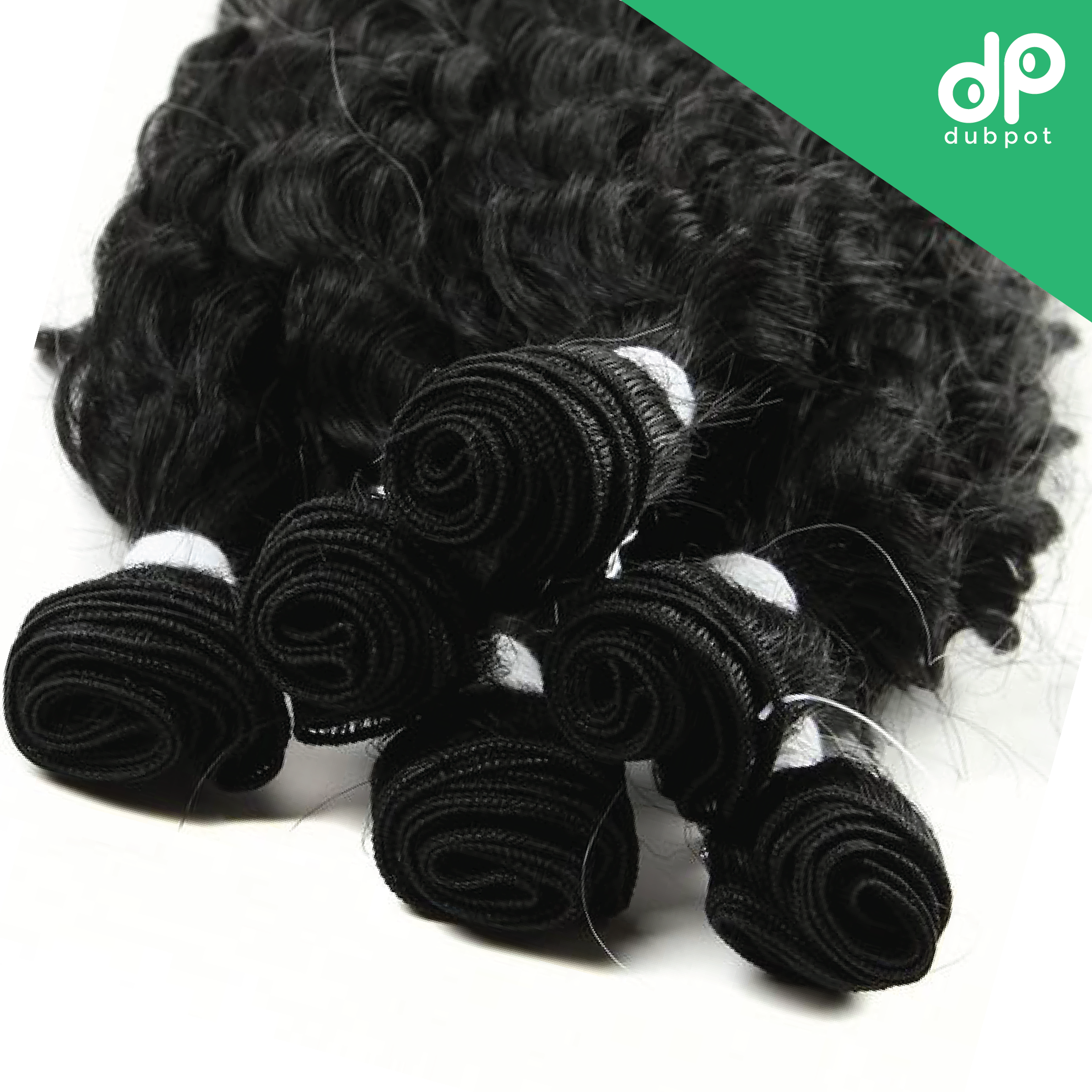 Dubpot Afro Kinky Curly Hair Bundles Extensions With Closure Ombre Golden 30inch Soft Super Long Hair Synthetic Wave Hair