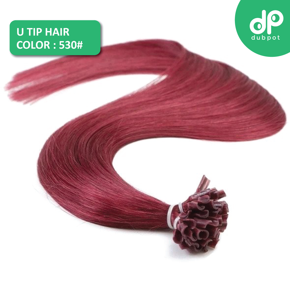 U Tip Straight Keratin Capsules Human Fusion Hair Nail Machine Made Remy Pre Bonded Hair Extension 16" 20" 24" 1g/s 50g