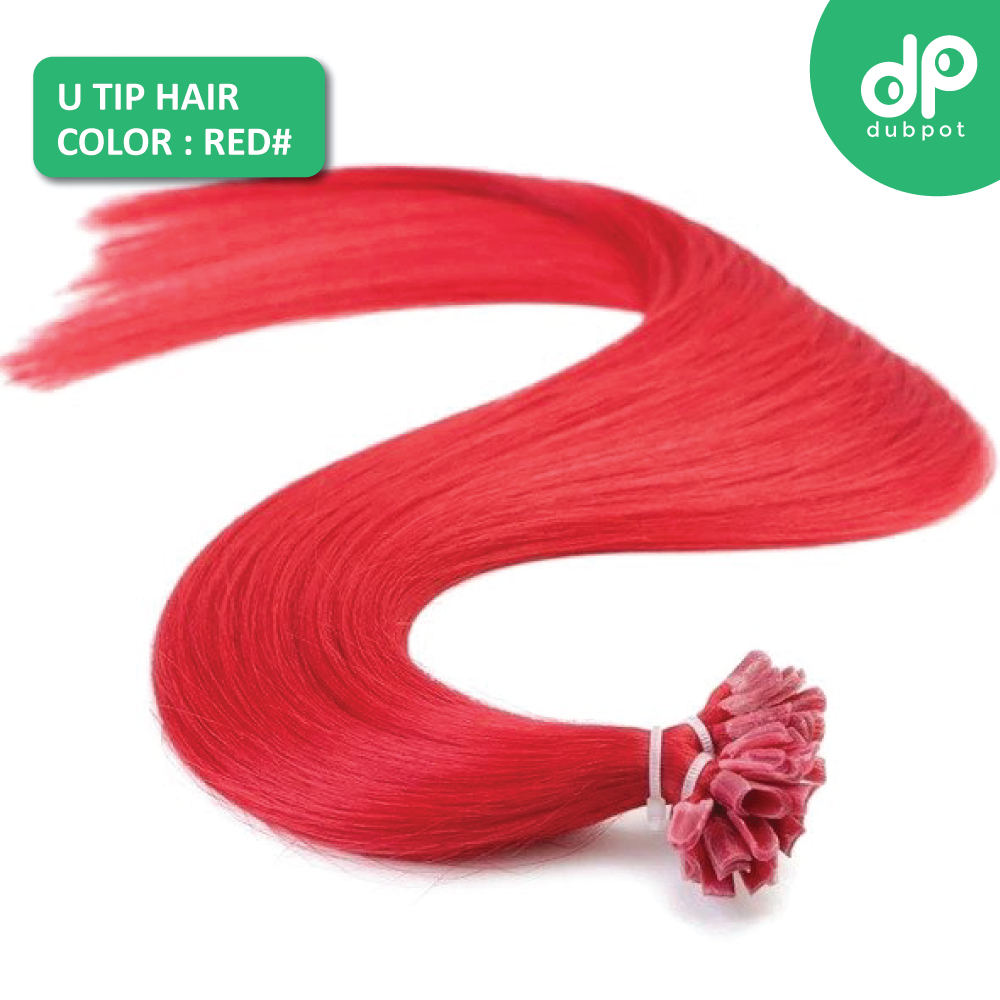 U Tip Straight Keratin Capsules Human Fusion Hair Nail Machine Made Remy Pre Bonded Hair Extension 16" 20" 24" 1g/s 50g
