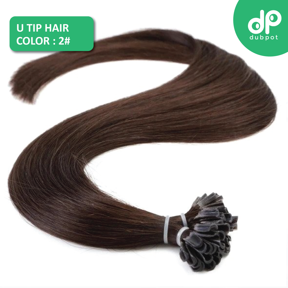 U Tip Straight Keratin Capsules Human Fusion Hair Nail Machine Made Remy Pre Bonded Hair Extension 16" 20" 24" 1g/s 50g